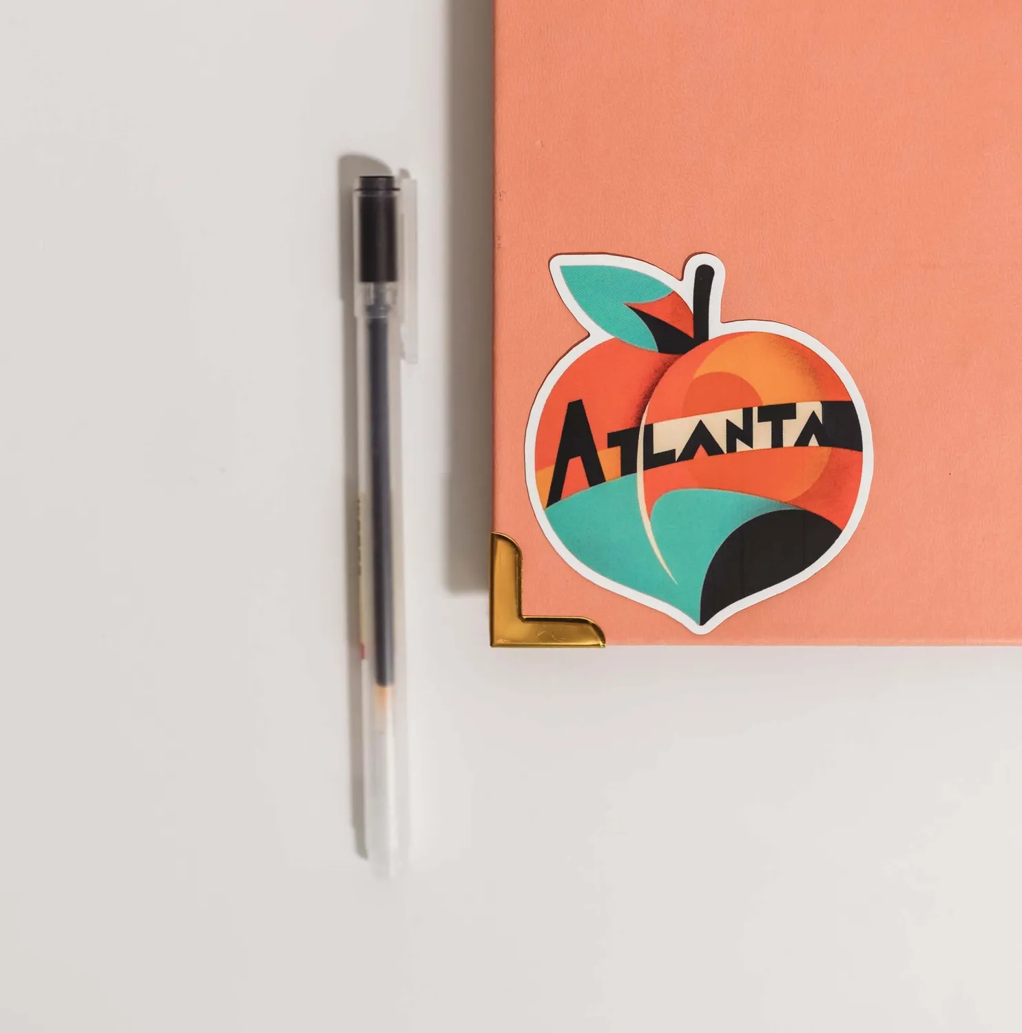 Vagabond Heart Atlanta sticker klistermærke vinyl