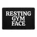 Pull Patch Resting Gym Face patch humor