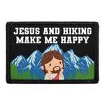Pull Patch Jesus And Hiking patch med velcro