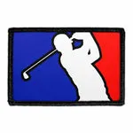 Pull Patch Golfing League patch med velcro liga