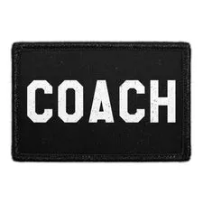 Pull Patch Coach velcromærke sort