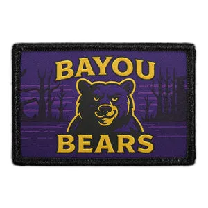 Pull Patch Bayou Bears patch med velcro 76x51 mm