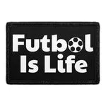 Pull Patch Futbol Is Life patch med velcro