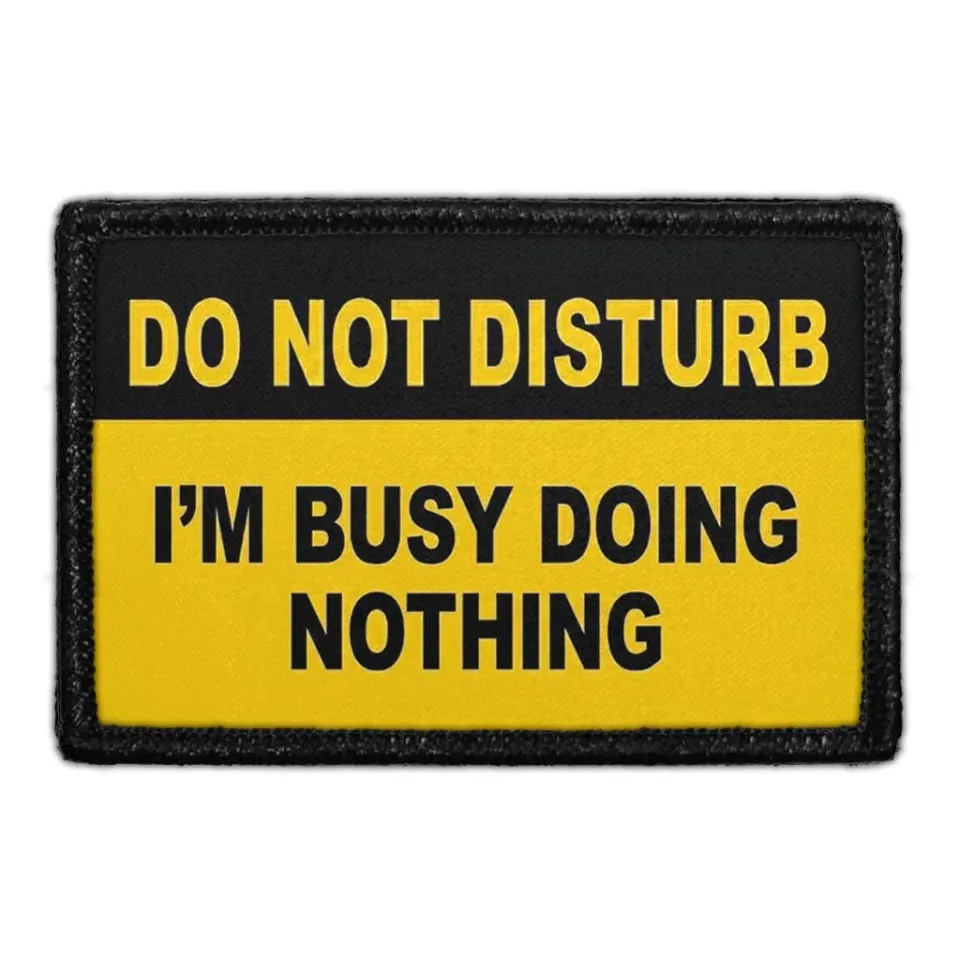 Pull Patch Do Not Disturb Busy Doing Nothing patch