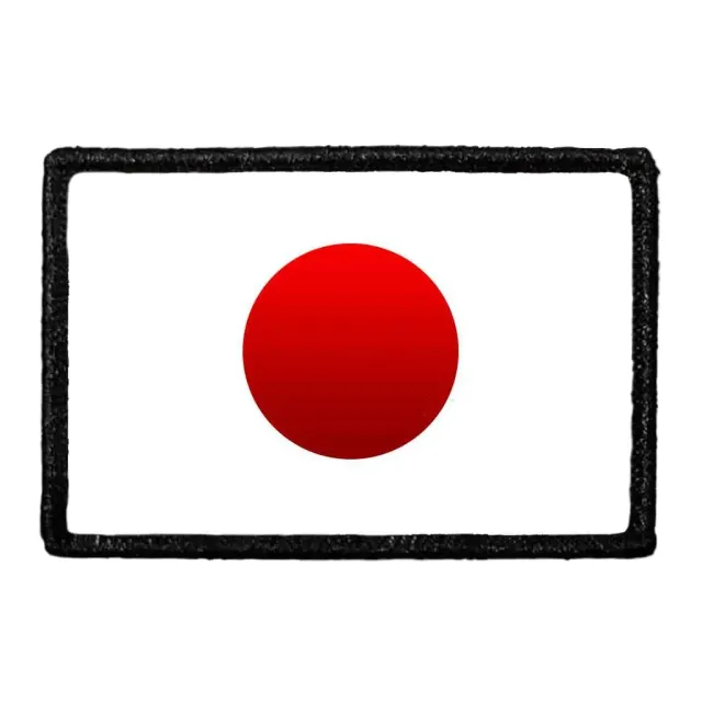 Pull Patch Japan Flag patch farvet 1 stk