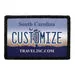 Pull Patch South Carolina License Plate patch egen tekst