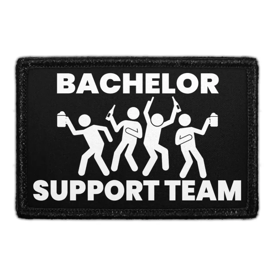 Pull Patch Bachelor Support Team patch velcro