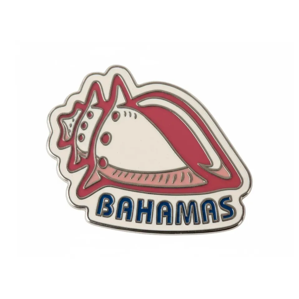 Vagabond Heart Bahamas emaljepin hård emalje