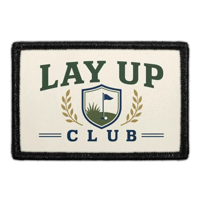 Pull Patch Lay Up Club patch til golf og kasket