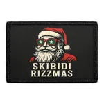 Pull Patch Skibidi Rizzmas patch med velcro jul