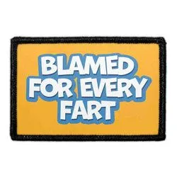 Pull Patch Blamed for Every Fart patch med velcro