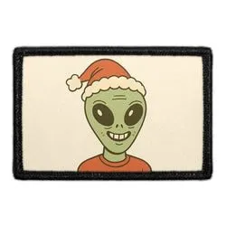 Pull Patch Skull With Santa Hat patch 76x51 mm