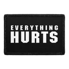Pull Patch Everything Hurts patch velcro
