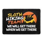 Pull Patch Sloth Hiking Team patch 7,6x5 cm