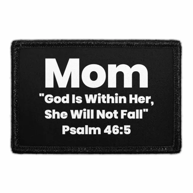 Pull Patch Mom Psalm 46-5 patch med velcro