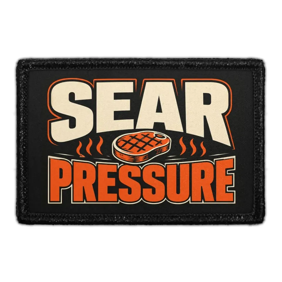 Pull Patch Sear Pressure patch velcro grill humor