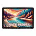 Pull Patch I Hate People River Sunset patch 1 stk – solnedgang