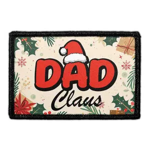 Pull Patch Dad Claus patch med velcro jul