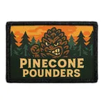 Pull Patch Pinecone Pounders patch 76x51 mm