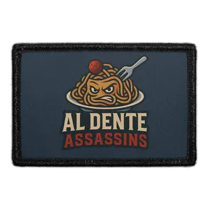 Pull Patch Al Dente Assassins patch velcro 76x51 mm