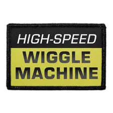 Pull Patch High Speed Wiggle Machine patch velcro logrende