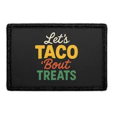 Pull Patch Let’s Taco Bout Treats patch 7,6x5 cm velcro