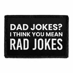 Pull Patch Dad Jokes Rad Jokes patch velcro sjov