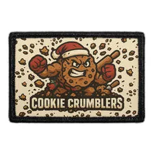 Pull Patch Cookie Crumblers patch velcro humor