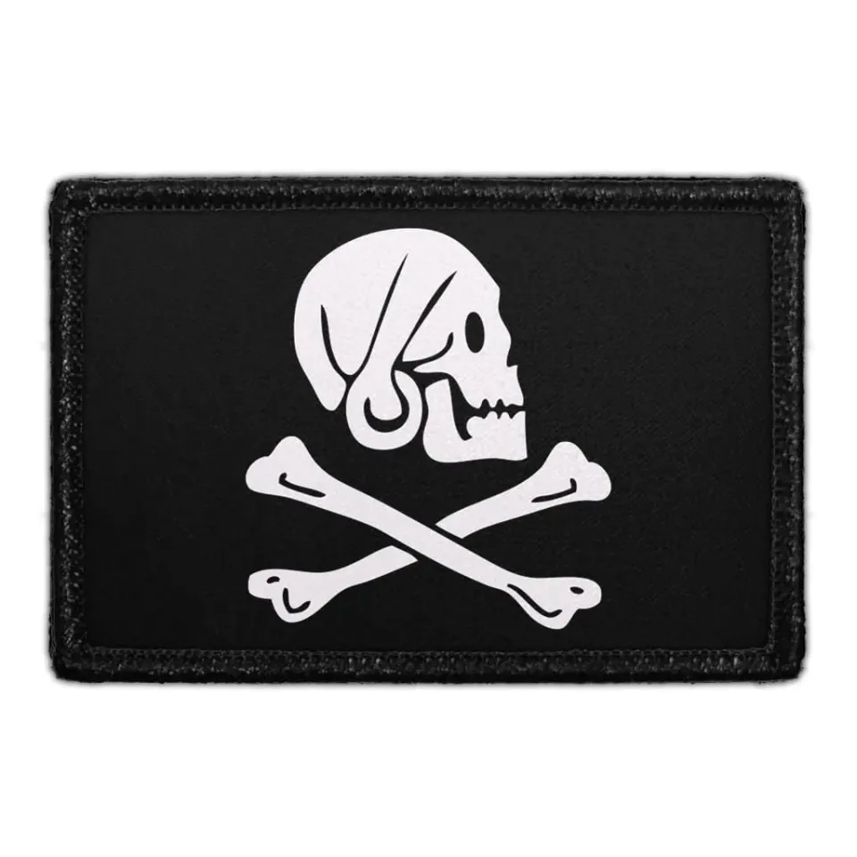 Pull Patch Pirate Henry Every Flag patch med velcro 76 mm
