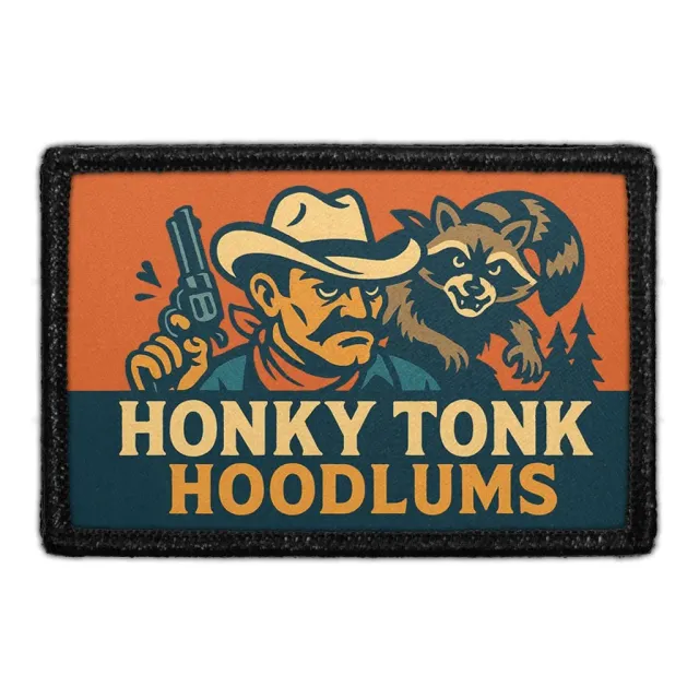 Pull Patch Honky Tonk Hoodlums patch velcro 1 stk