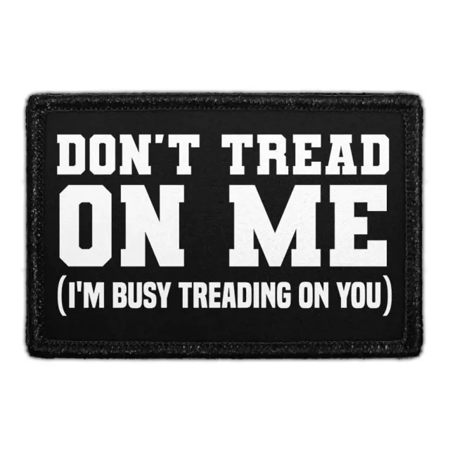 Pull Patch Don't Tread On Me patch velcro 76x51 mm