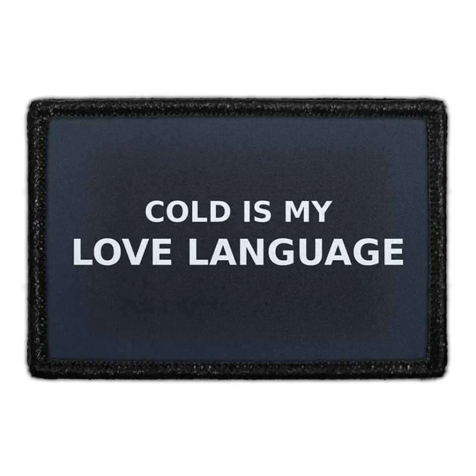Pull Patch Cold Is My Love Language patch velcro vinter