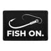 Pull Patch Fish On patch med velcro 76 mm fisker