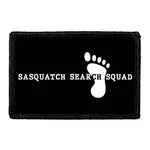 Pull Patch Sasquatch Search Squad patch med velcro tekst
