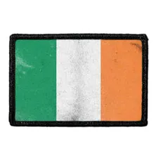 Pull Patch Irland flag patch vintage farve