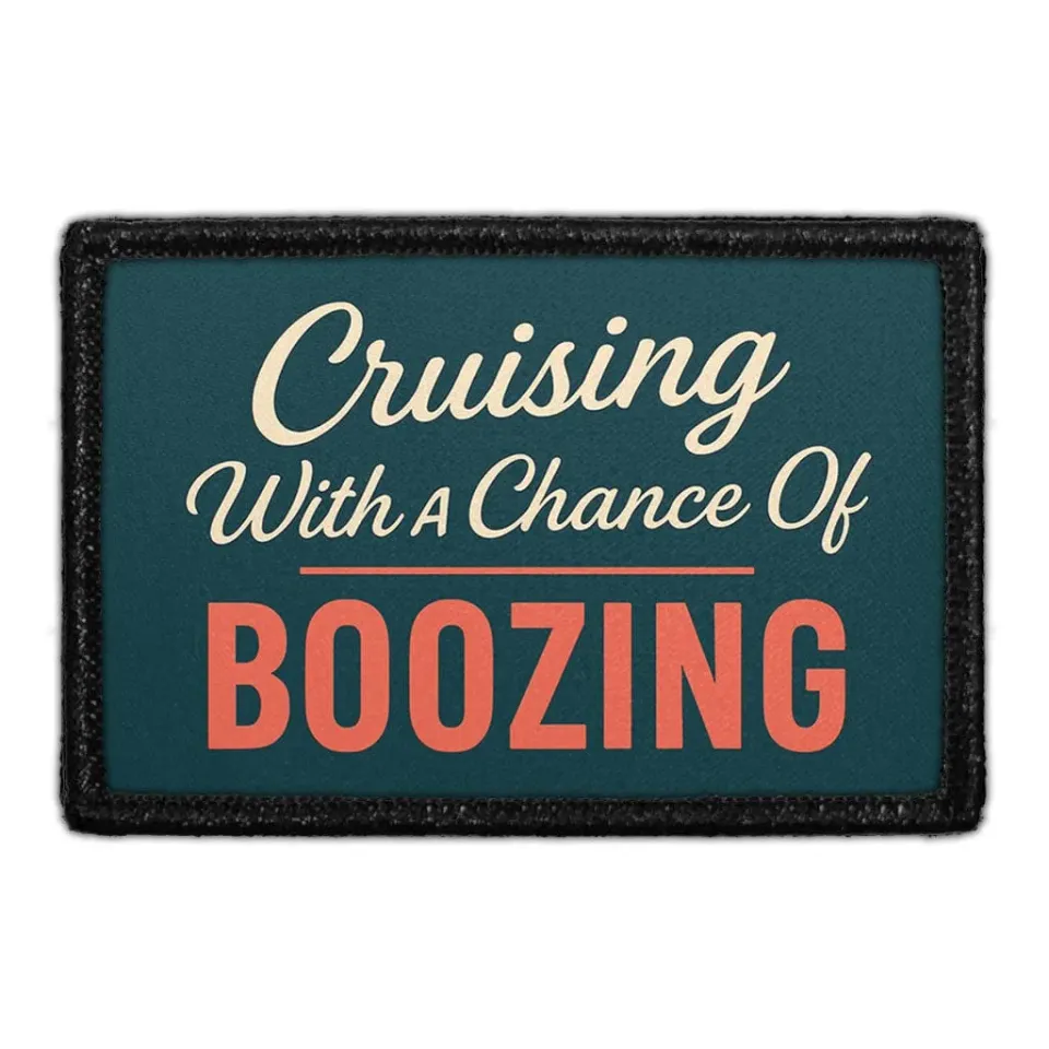 Pull Patch Cruising Boozing cruise patch 3x2