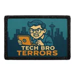 Pull Patch Tech Bro Terrors patch 1 stk velcro