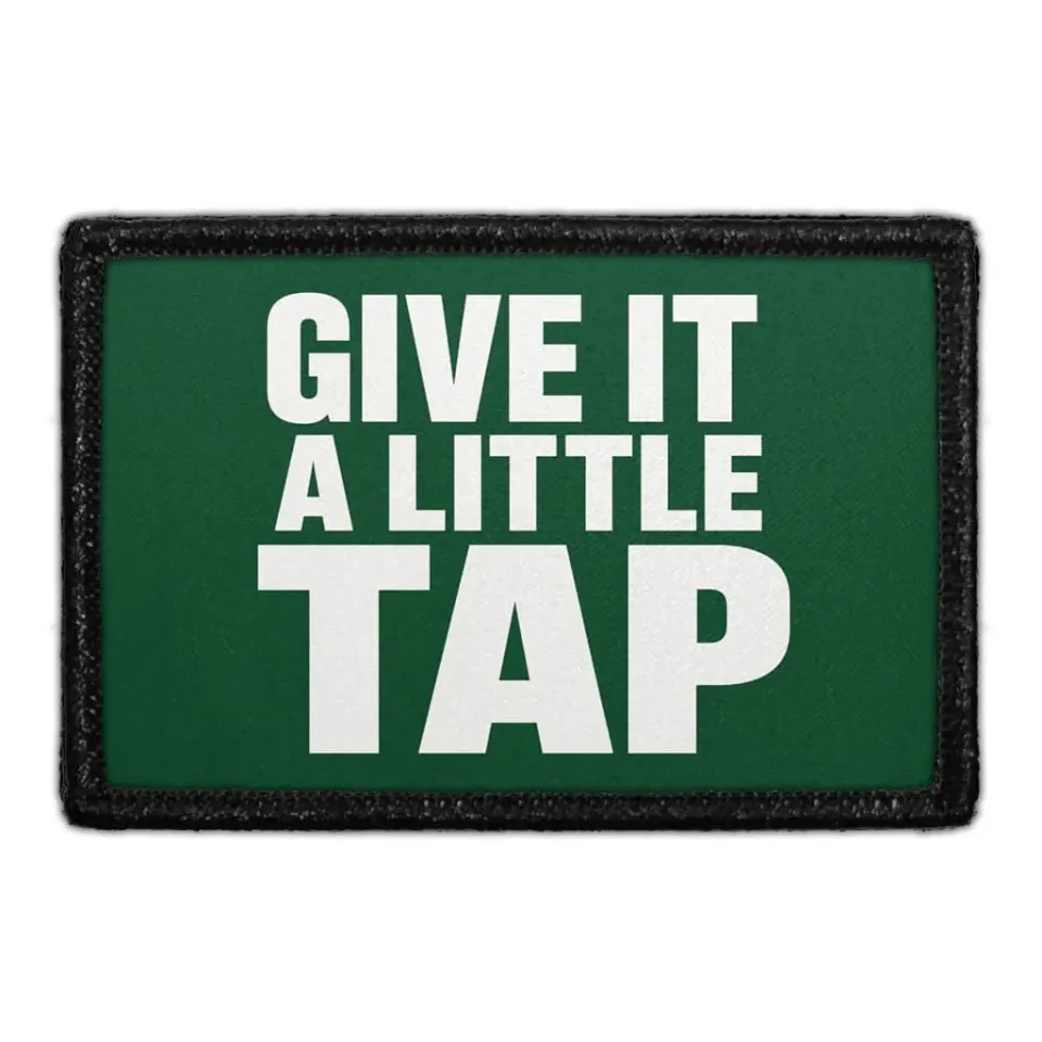 Pull Patch Give It a Little Tap patch golf 3x2