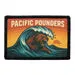 Pull Patch Pacific Pounders patch med velcro 76x51 mm