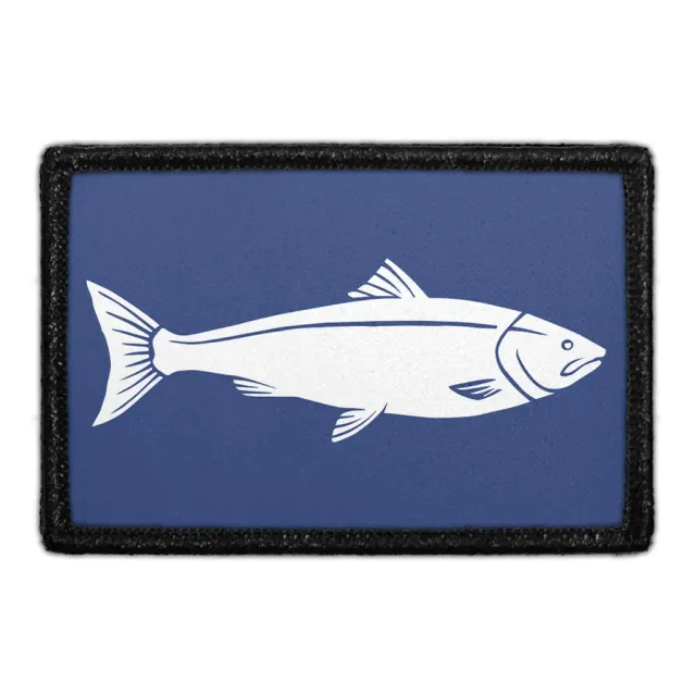 Pull Patch Salmon patch velcro 76x51 mm