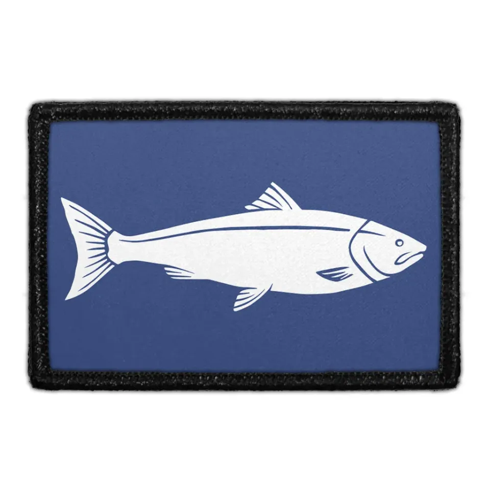 Pull Patch Salmon patch velcro 76x51 mm