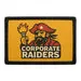 Pull Patch Corporate Raiders patch med velcro 76 mm