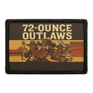 Pull Patch 72-Ounce Outlaws patch velcro 7,6x5 cm