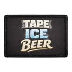 Pull Patch Tape Ice Beer patch med velcro – hockey