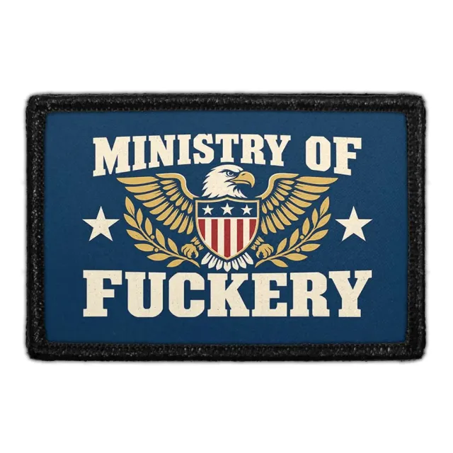 Pull Patch Ministry Of Fuckery velcromærke taktisk