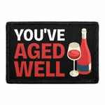 Pull Patch You've Aged Well patch med velcro 76 mm
