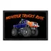 Pull Patch Monster Trucks Rule patch med velcro