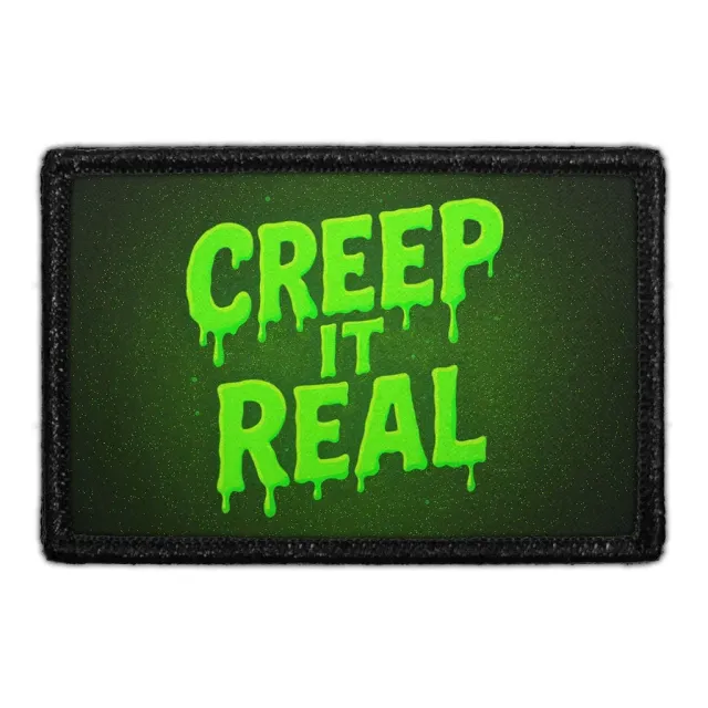 Pull Patch Creep It Real patch med velcro halloween
