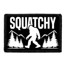 Pull Patch Squatchy patch med velcro 76 mm