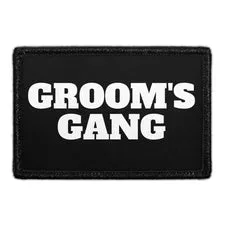 Pull Patch Groom's Gang patch velcro venner